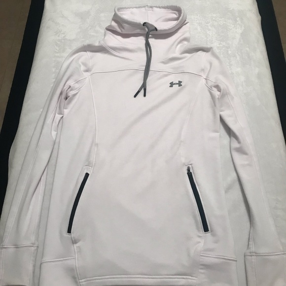 under armour white sweater